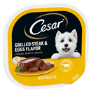 Cesar Sunrise Canine Cuisine Grilled Steak & Eggs Flavor in Meaty Juices