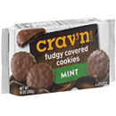 Crav'n Flavor Fudge Covered Cookies, Mint