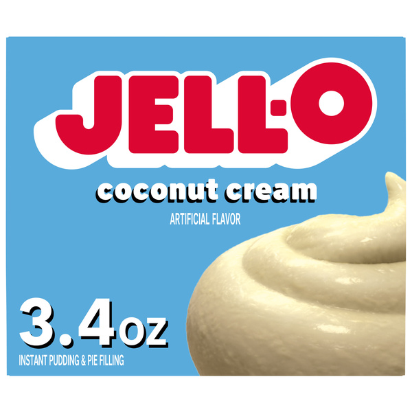 Jell-O Coconut Cream Instant Pudding & Pie Filling | Hy-Vee Aisles