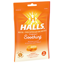 Halls Honey Cough Suppressant/Oral Anesthetic Menthol Drops
