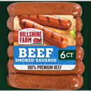 Hillshire Farm Beef Smoked Sausage 6Ct