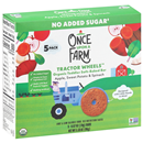 Once Upon a Farm Tractor Wheels Apple Sweet Potato & Spinach Baby Snacks, 5-0.67 oz Bars