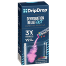 DripDrops Electrolyte Powder, Dehydration Relief Fast, Variety Pack 8Ct