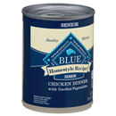 Blue Buffalo Homestyle Recipe Natural Senior Wet Dog Food, Chicken