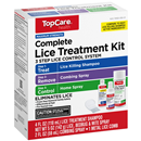 TopCare Complete Lice Treatment Kit, Maximum Strength
