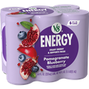 V8 + Energy Pomegranate Blueberry Flavored Vegetable & Fruit Juice 6Pk