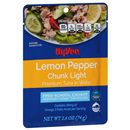 Hy-Vee Chunk Light Lemon Pepper Tuna in Free-School Caught