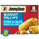 Jimmy Dean Biscuit Roll Ups Sausage, Egg and Cheese 8Ct