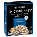 BetterOats Thick & Hearty Blueberry Muffin Instant Oatmeal 10 Packets