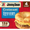 Jimmy Dean Croissant Sandwiches Sausage, Egg, & Cheese 4Ct