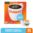 Dunkin' Coffee, French Vanilla, K-Cup Pods 32-0.37 oz