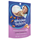 Purina Whisker Lickin's Crunchy & Yummy Chicken & Seafood Cat Treats