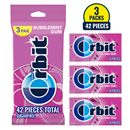 Orbit Sugarfree Gum Bubblemint - 3 Packs