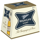 Miller High Life Light Beer 12 Pack