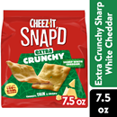 Cheez-It Snap'D Extra Crunchy Sharp White Cheddar Crackers
