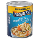 Progresso Rich & Hearty Chicken & Homestyle Noodles Soup