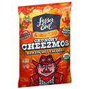 Lesserevil Crunchy Cheezmos Blazin' Hot Cheddar Corn Snacks