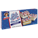 Little Debbie Vanilla Red, White and Blue Cakes