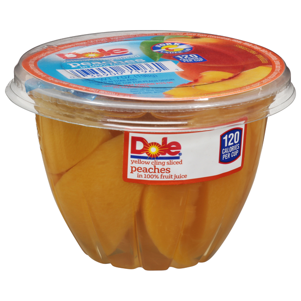 Dole Yellow Cling Sliced Peaches in 100% Fruit Juice | Hy-Vee