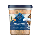 Blue Buffalo Love Made Fresh Natural Adult Dog Food, Refrigerated, Chunky Chicken Stew With Carrots And Peas