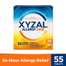 Xyzal Allergy Tablets 24-Hour Allergy Relief, Original Prescription Strength