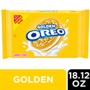 Oreo Sandwich Cookies, Golden, Family Size