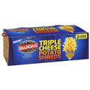 Idahoan Potato Shreds, Triple Cheese, 2Ct