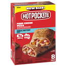 Hot Pockets Sandwiches, Four Cheese Pizza, Crispy Buttery Crust, 8 Pack