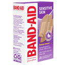 Band-Aid Adhesive Bandages, Sensitive Skin, Assorted Sizes