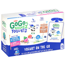GoGo Squeez Yogurtz, On the Go, Low Fat, Blueberry, Berry 10-3 oz