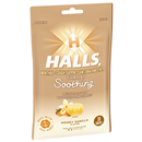 Halls Honey Vanilla Cough Suppressant/Oral Anesthetic Menthol Drops