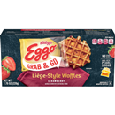 Eggo Waffles, Liege-Style, Strawberry 4 Ct