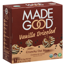 Madegood Oat Bites, Crunchy, Vanilla Drizzled, Cookies & Creme 5-0.85 Oz Packs