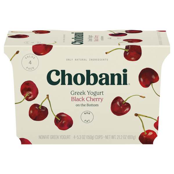 Chobani Mixed Berry On Bottom Vanilla Low-Fat Greek Yogurt 4- 5.3