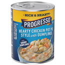 Progresso Rich & Hearty Chicken Pot Pie Style with Dumplings Soup