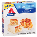 Atkins Snack Bars, Caramel Apple Pie 5-1.41 oz
