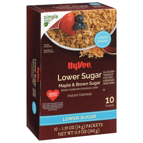 Cream of Wheat Hot Cereal, Maple Brown Sugar, Instant 10 Ea