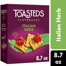 Toasteds Flatbreads, Italian Herb Crackers