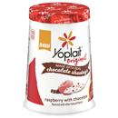 Yoplait Original Yogurt, Low Fat, Raspberry With Chocolate Shavings