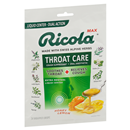 Ricola Throat Care, Honey Lemon, Wrapped Drops