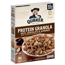 Quaker Protein Granola, Chocolate & Almonds, Oats
