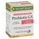 Nature's Bounty  Gas & Bloating Formula Probiotic GX Capsules