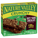 Nature Valley Crunchy Oats 'N Dark Chocolate Granola Bars, 1.49 oz, 6 count