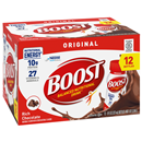 Boost Original Rich Chocolate Complete Nutritional Drink 12Pk
