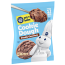 Pillsbury Cookie Dough, Double Chocolate, 12Ct