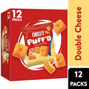 Cheez-It Cheesy Baked Snacks, Double Cheese, 12-0.7 oz Packs