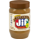 Jif Natural Creamy Peanut Butter Spread – Contains 90% Peanuts