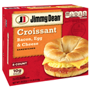 Jimmy Dean Bacon, Egg & Cheese Croissant Sandwiches, 8Ct (Frozen)
