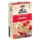 Quaker Instant Oatmeal, Original 10 Count