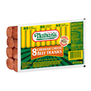 Nathan's Famous Cheddar Cheese Beef Franks 8Ct